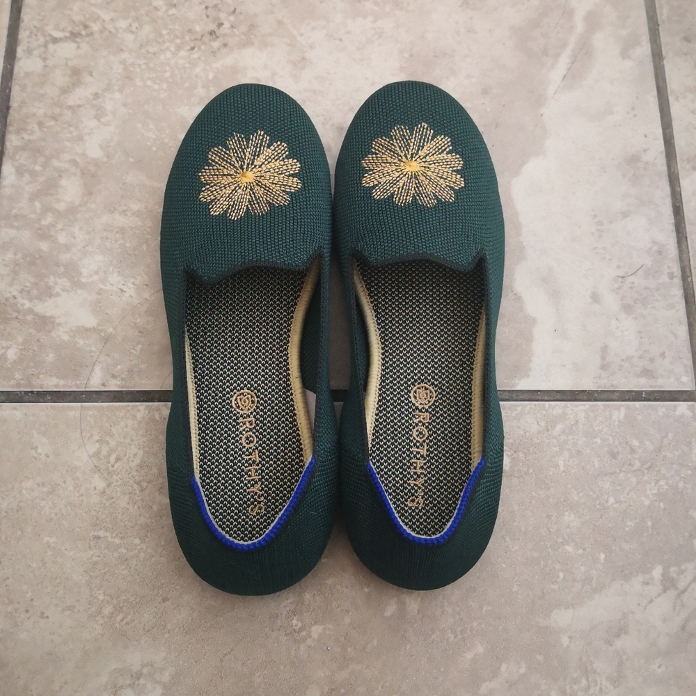 Rothy's washable woven flats